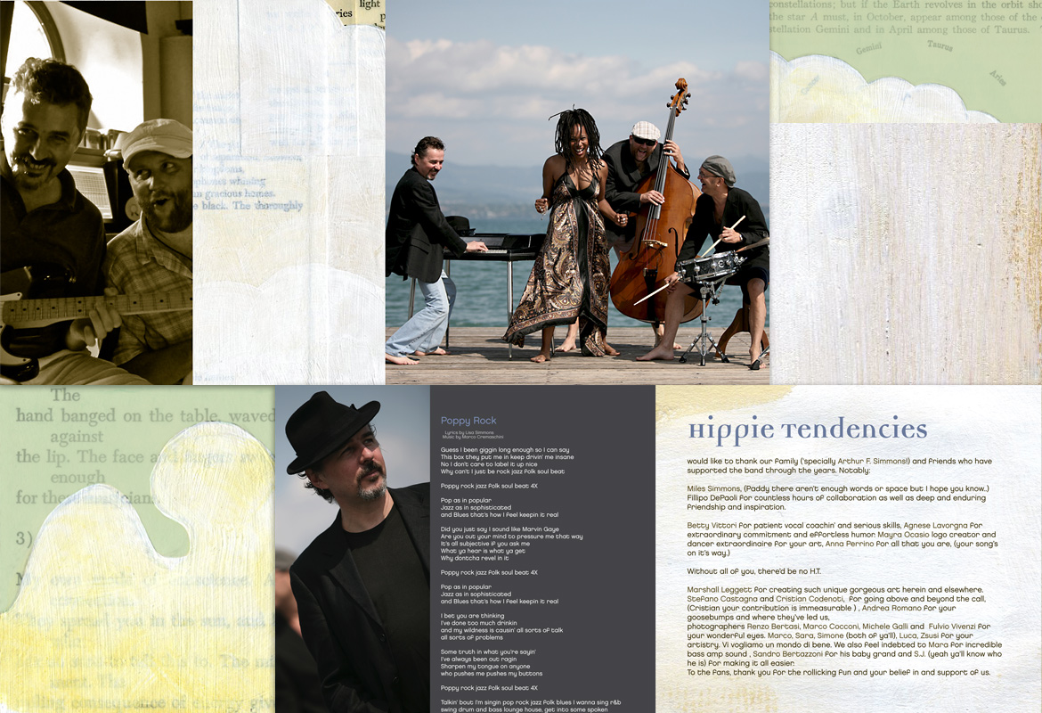 CD/packaging design - Hippie Tendencies
